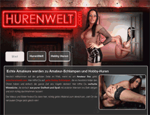 Tablet Screenshot of hurenwelt.com